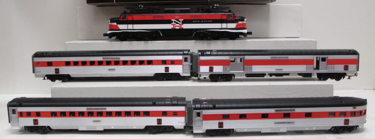 MTH 20-2197-1 O Gauge New Haven EP-5 Electric Passenger Train Set w/PS1 NIB