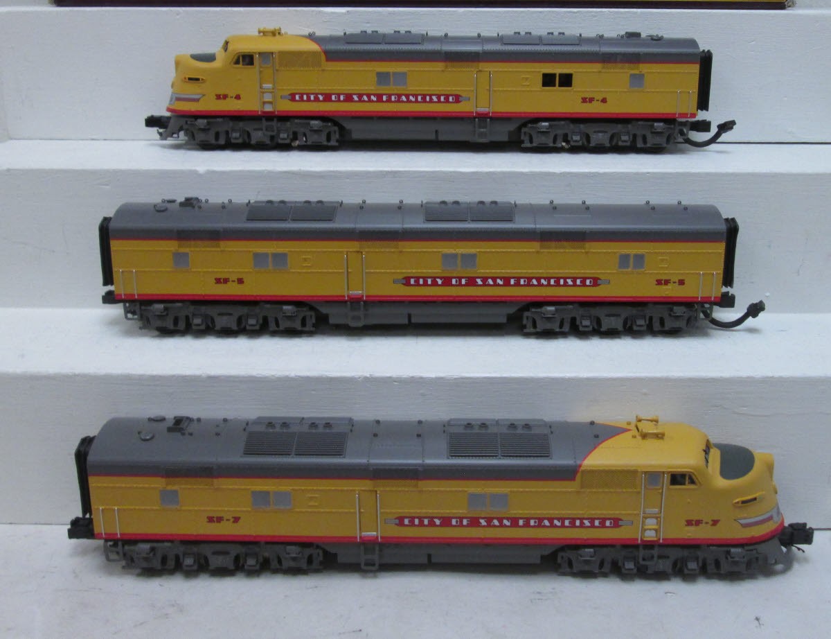 MTH 20-2259-1 O City of SF E6 ABA Diesel Engine Set w/PS2 #SF-4/SF-5/SF-7 NIB