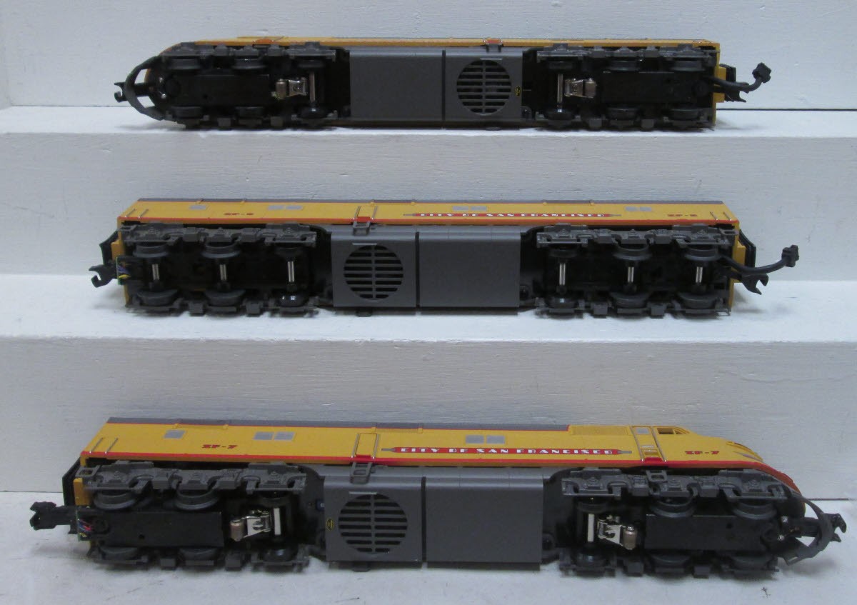 MTH 20-2259-1 O City of SF E6 ABA Diesel Engine Set w/PS2 #SF-4/SF-5/SF-7 NIB