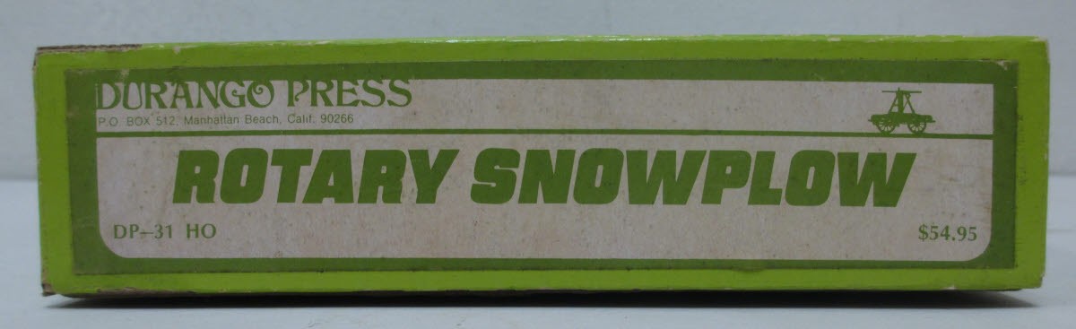 Durango Press DP-31 HO Scale Rotary Snowplow Kit