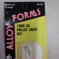 Alloy Forms PJ-N-89 N 1000 lb Pallet Jack Kit Unpainted Metal Parts