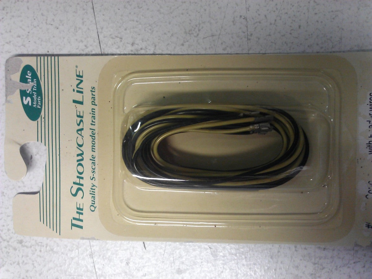 S-Helper 00255 S Scale Connectors With Feeder Wires (Pack of 12)