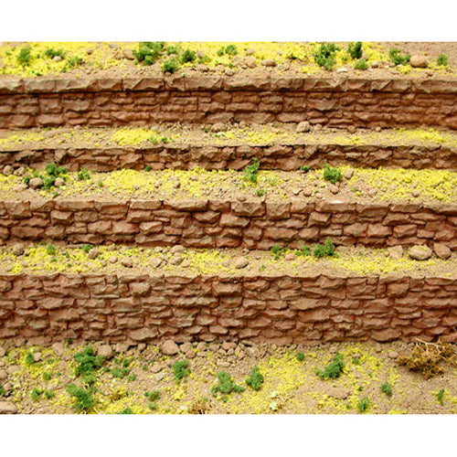 Chooch Enterprises 8303 HO And O Scale Random Stone Row Wall Medium