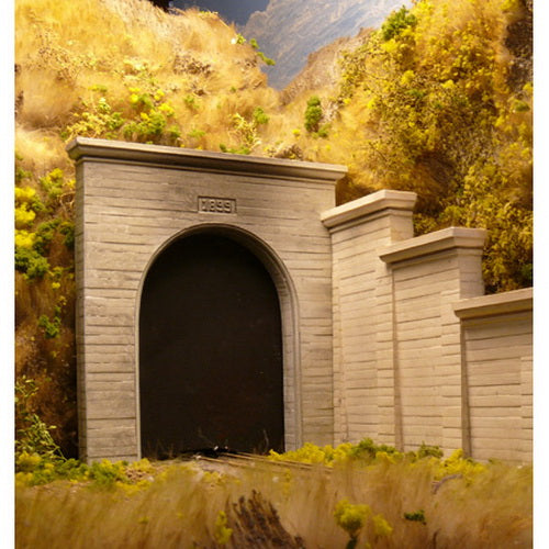 Chooch Enterprises 8320 HO Single-Track Concrete Tunnel Portal LimitedProduction