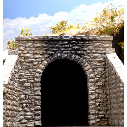 Chooch Enterprises 8360 HO Single-Track Random Stone Tunnel Portal