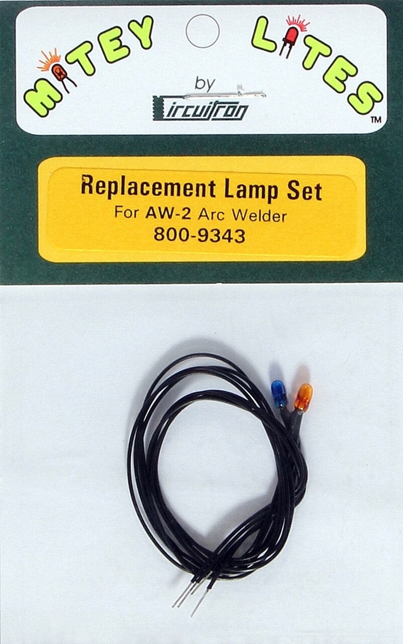 Circuitron 800-9343 HO Replacement Lamp Set for AW-2 Arc Welder Circuit