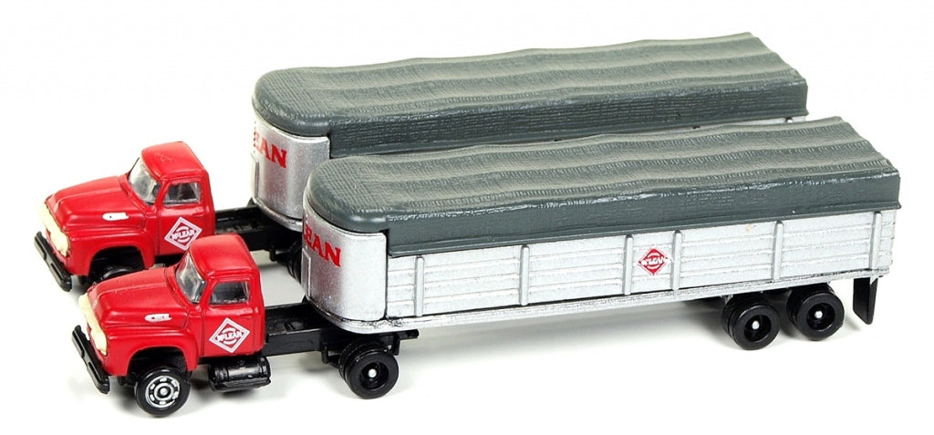 Classic Metal Works 51169 N Mini Metals McLean Tractor/Covered Wagon (Pack of 2)
