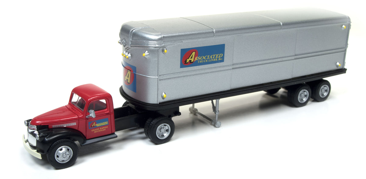 Classic Metal Works 31172 HO Mini Metals Associated Chevrolet Tractor/Trailer