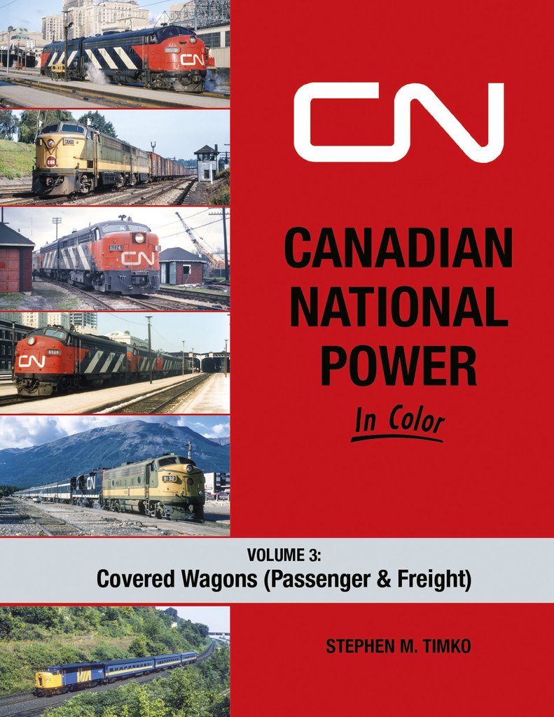 Morning Sun Books 1731 Canadian National Power In Color Vol. 3 Book
