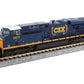 Kato 176-8964-S N CSX ES40DC Diesel Locomotive with Sound #5471