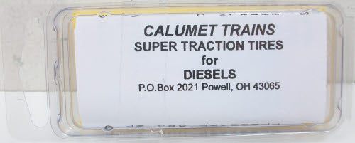 Calumet Trains 505 HO Super Traction Tires (Pack of 20)