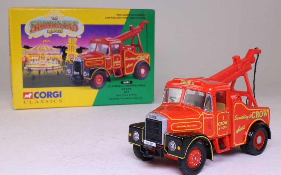 Corgi Classic Models 16101 Scammell Highwayman Crane Set LN/Box
