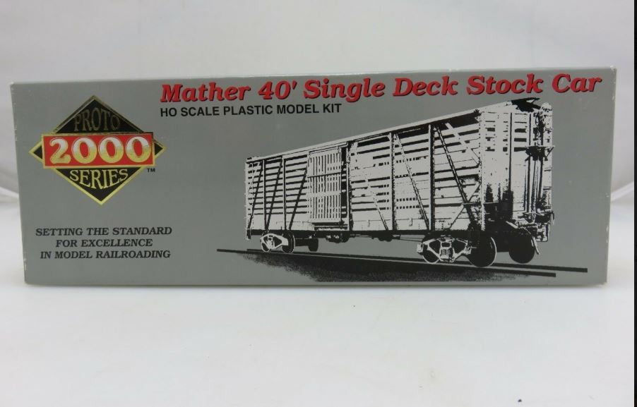 Proto 2000 21213 HO #1697 Mather 40' Single Deck Stock Car