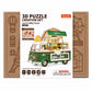 Robotime TGS07 Rolife Leo's Coffee Truck 3D Wooden Puzzle