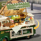 Robotime TGS07 Rolife Leo's Coffee Truck 3D Wooden Puzzle