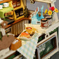 Robotime TGS07 Rolife Leo's Coffee Truck 3D Wooden Puzzle