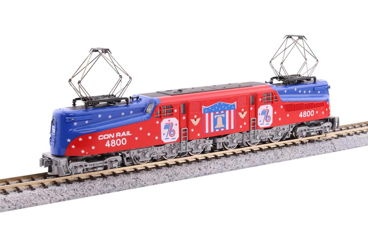 Kato 137-2015-DCC N Conrail Bicentennial GG1 Electric Locomotive with