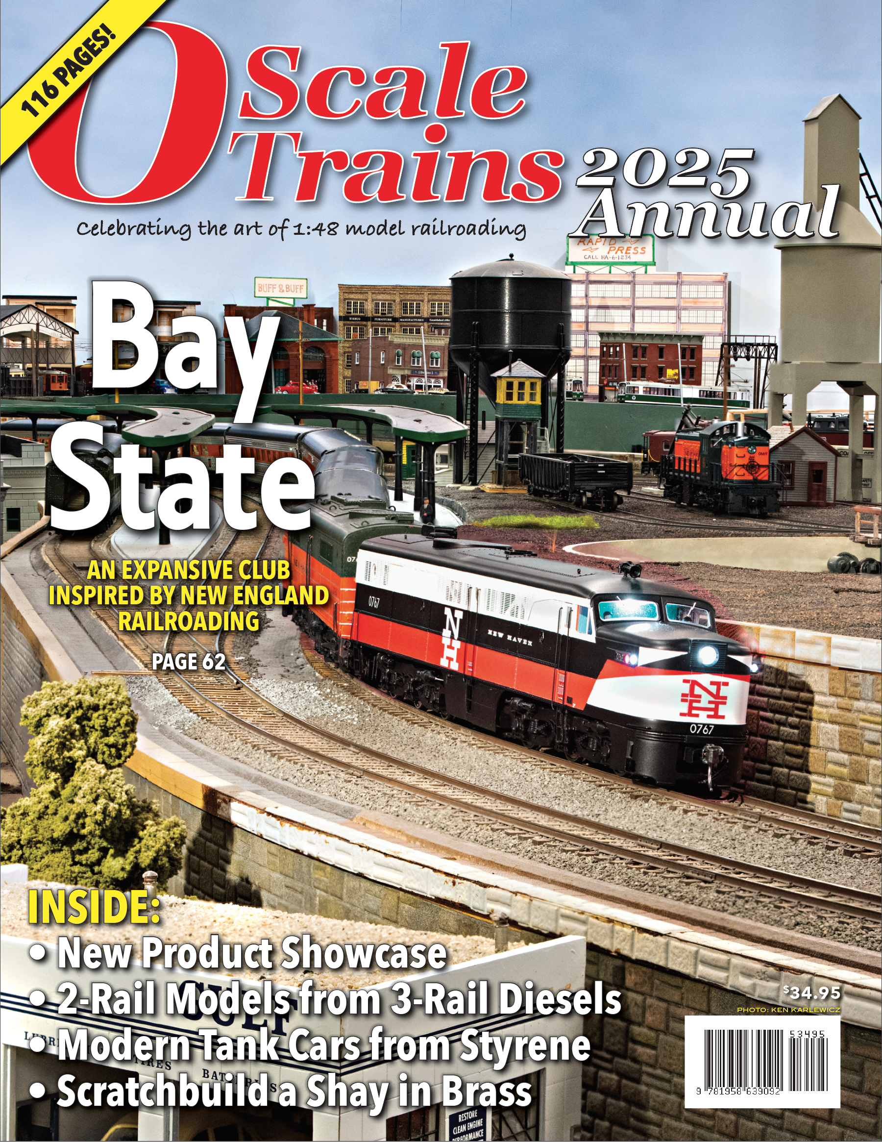 White River Productions OSTA25 O Scale Trains Annual 2025 Softcover Book