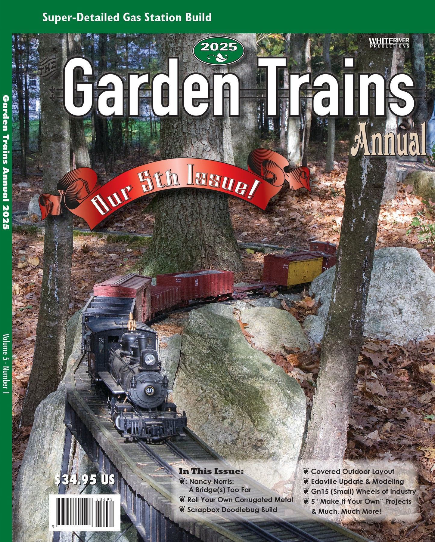 White River Productions GTA25 Garden Trains Annual 2025 Softcover Book