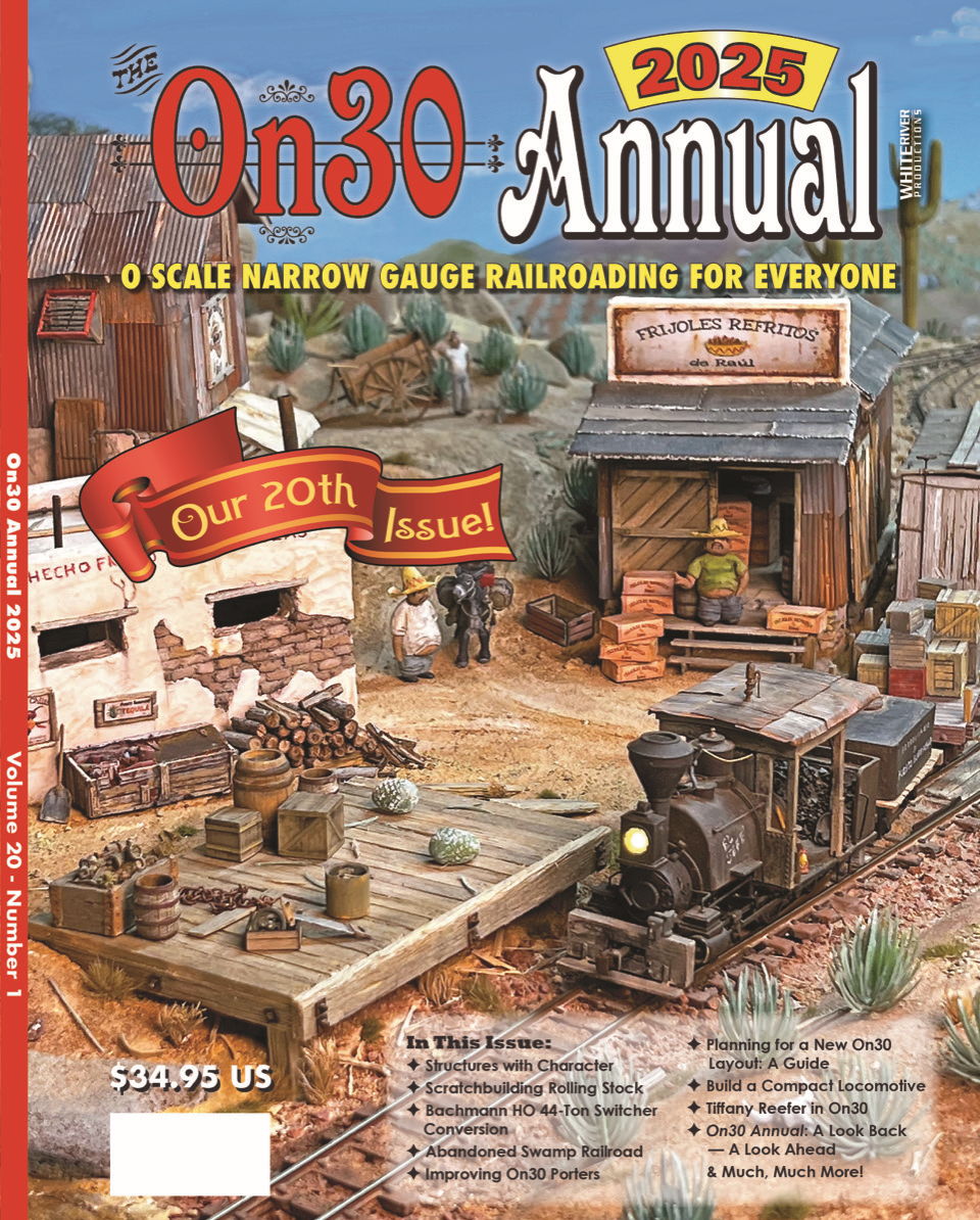 White River Productions ON30A25 On30 Annual 2025 Softcover Book