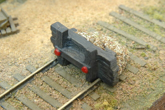 Durango Press 209 HO Unfinished Cast Metal Wood Sand Bumper