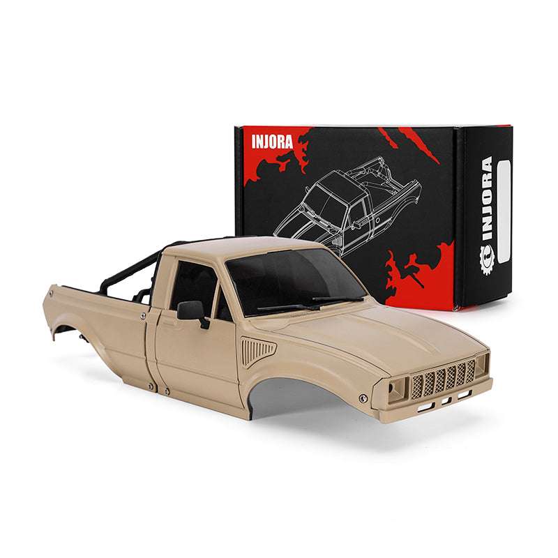Injora IR60-24YE 1:24 SCX24 Sandy Taupe IR60-24 Pickup Hard Body