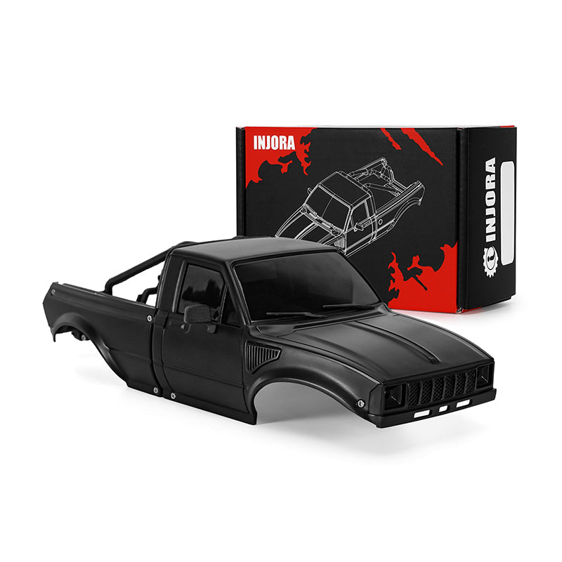 Injora IR60-24BK 1:24 SCX24 Black IR60-24 Pickup Hard Body