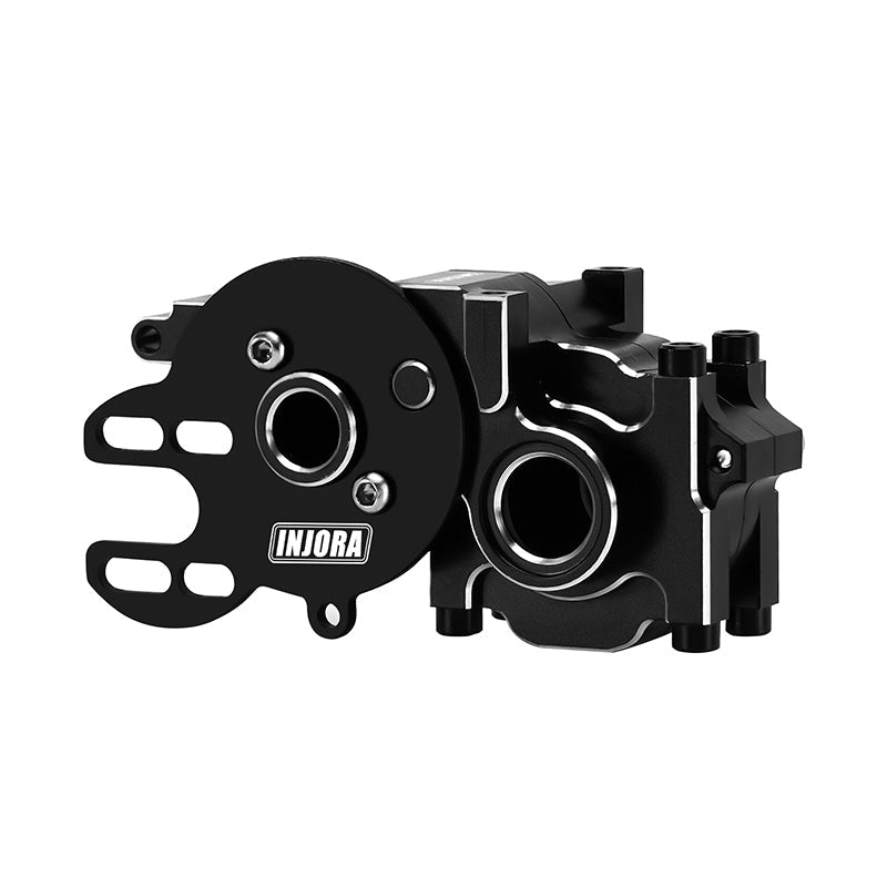 Injora LOS-20BK Losi Aluminum Transmission Housing with Motor Mount & Cover
