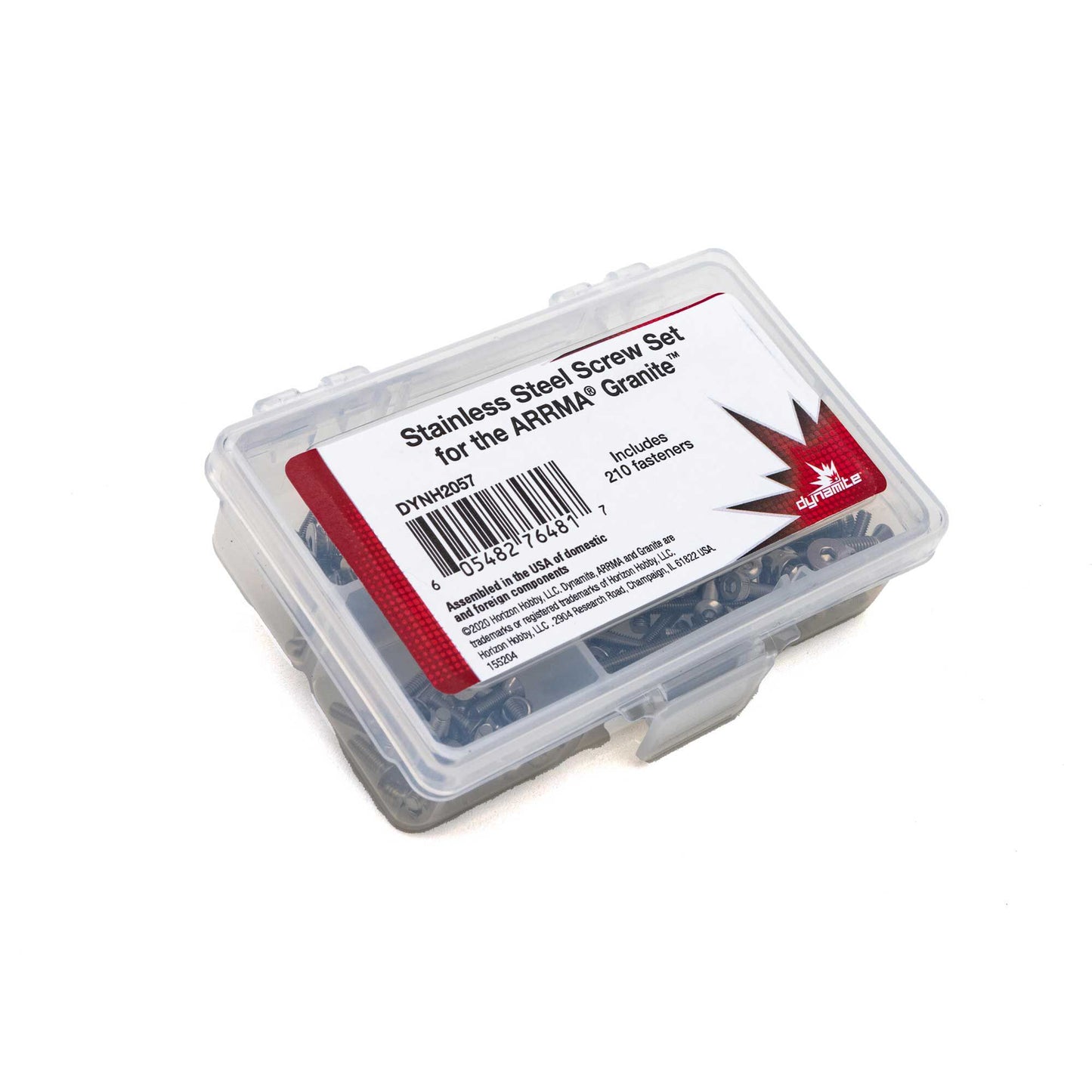 Dynamite H2057 ARRMA GRANITE Stainless Steel Screw Set