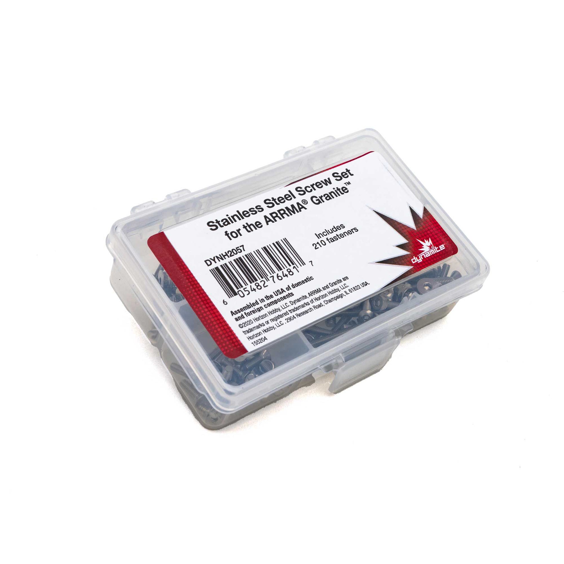 Dynamite H2057 ARRMA GRANITE Stainless Steel Screw Set
