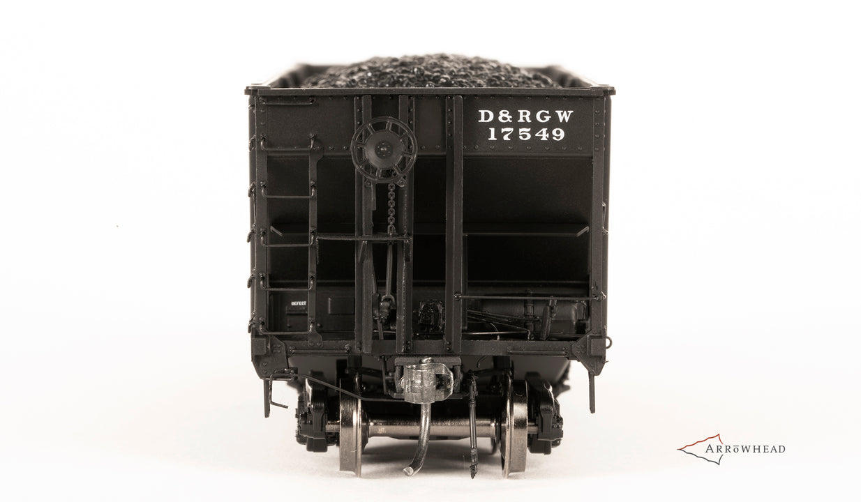 Arrowhead Models ARR-1020-12 HO Rio Grande Committee Design Hopper #17615