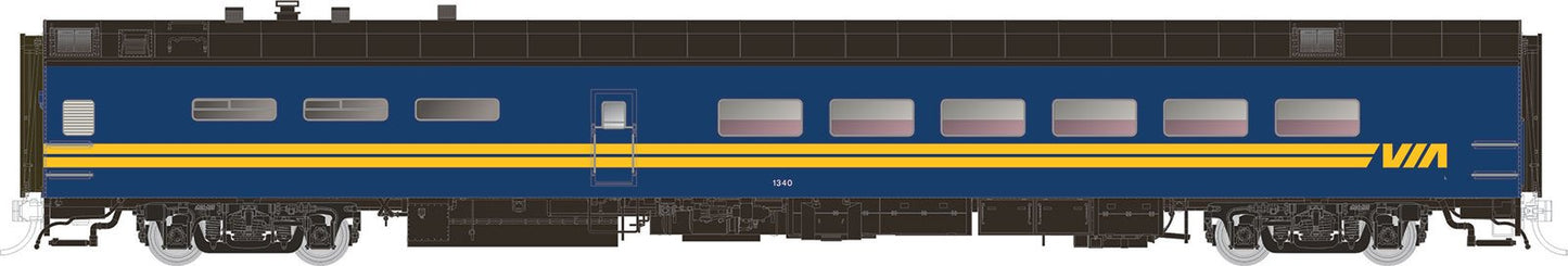 Rapido Trains 124009 HO VIA Rail Canada P-S Lightweight 32-Seat Dining Car #1338