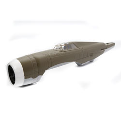 E-flite U3258 Fuselage Set with Accessories: UMX P-47 BL
