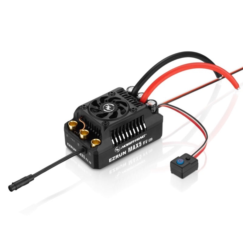 HobbyWing 30104200 EZRUN MAX5 G2 6-12S Sensored Brushless ESC