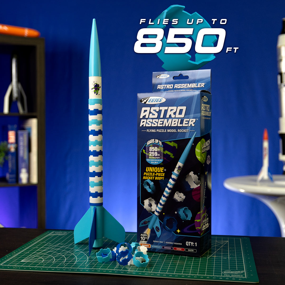 Estes 000649 Astro Assembler Flying Puzzle Model Rocket