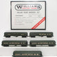 Williams 2523 O Gauge Santa Fe Madison 5-Car Passenger Set LN/Box