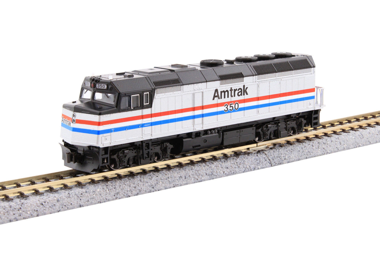 Kato 176-6108 N Amtrak Phase III F40PH Diesel Locomotive w/o Ditch Lig