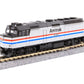 Kato 106-3530-S-1 N AMTK F40PH Diesel w/ Sound & Lights & Superliner P
