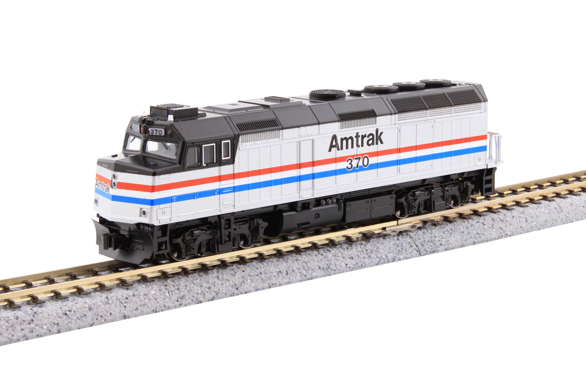 Kato 106-3530-DCC N AMTK F40PH Diesel Loco DCC & Superliner Ph. 3 Pass