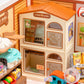 Robotime DW027 Rolife Furry Friends' Home DIY Miniature House