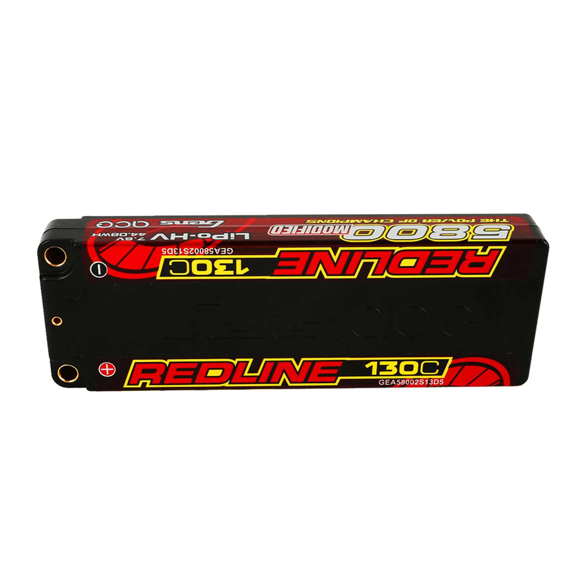 Gens Ace 58002S13D5 5mm Bullet 5800mAh 2S 7.6V 130C LiHV Battery