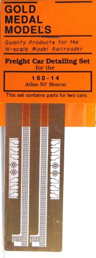Gold Medal Models 160-14 N Roofwalks For Atlas 50' Boxcar (Set of 2)