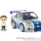 Kotobukiya GN184 NON QV-02 Fast & Furious Nissan Skyline GT-R (R34) Set