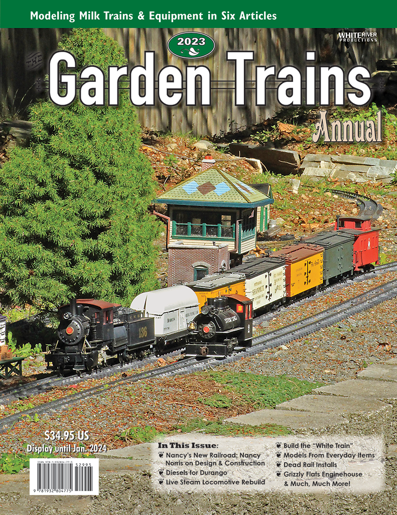 White River Productions GT23 Garden Trains Annual 2023 Softcover Book
