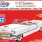Atlantis Models H1200 1:32 1956 Cadillac Eldorado Biarritz Car Plastic Model Kit