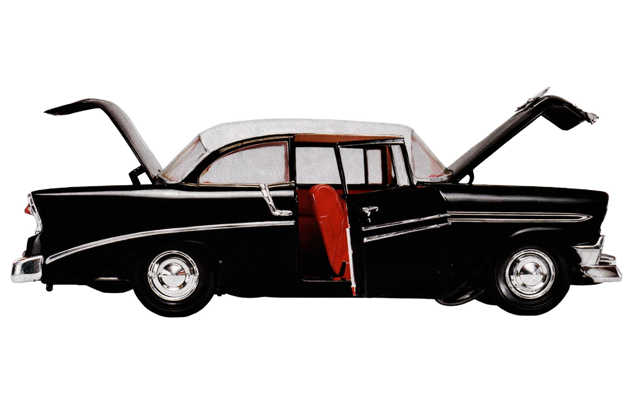 Atlantis Models 1391 1:25 US Route 66 1956 Chevrolet V-8 Plastic Model Kit