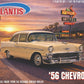 Atlantis Models 1391 1:25 US Route 66 1956 Chevrolet V-8 Plastic Model Kit