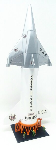 Atlantis Models H1828 1:150 Convair Space Shuttlecraft Spacecraft Model Kit
