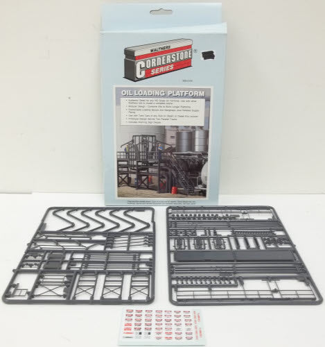 Walthers 933-3104 HO Scale Tank Car Oil Loading Platform Building Kit