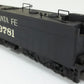 Bachmann 660 HO Scale Santa Fe 4-8-4 Steam Locomotive & Tender #3781 LN/Box